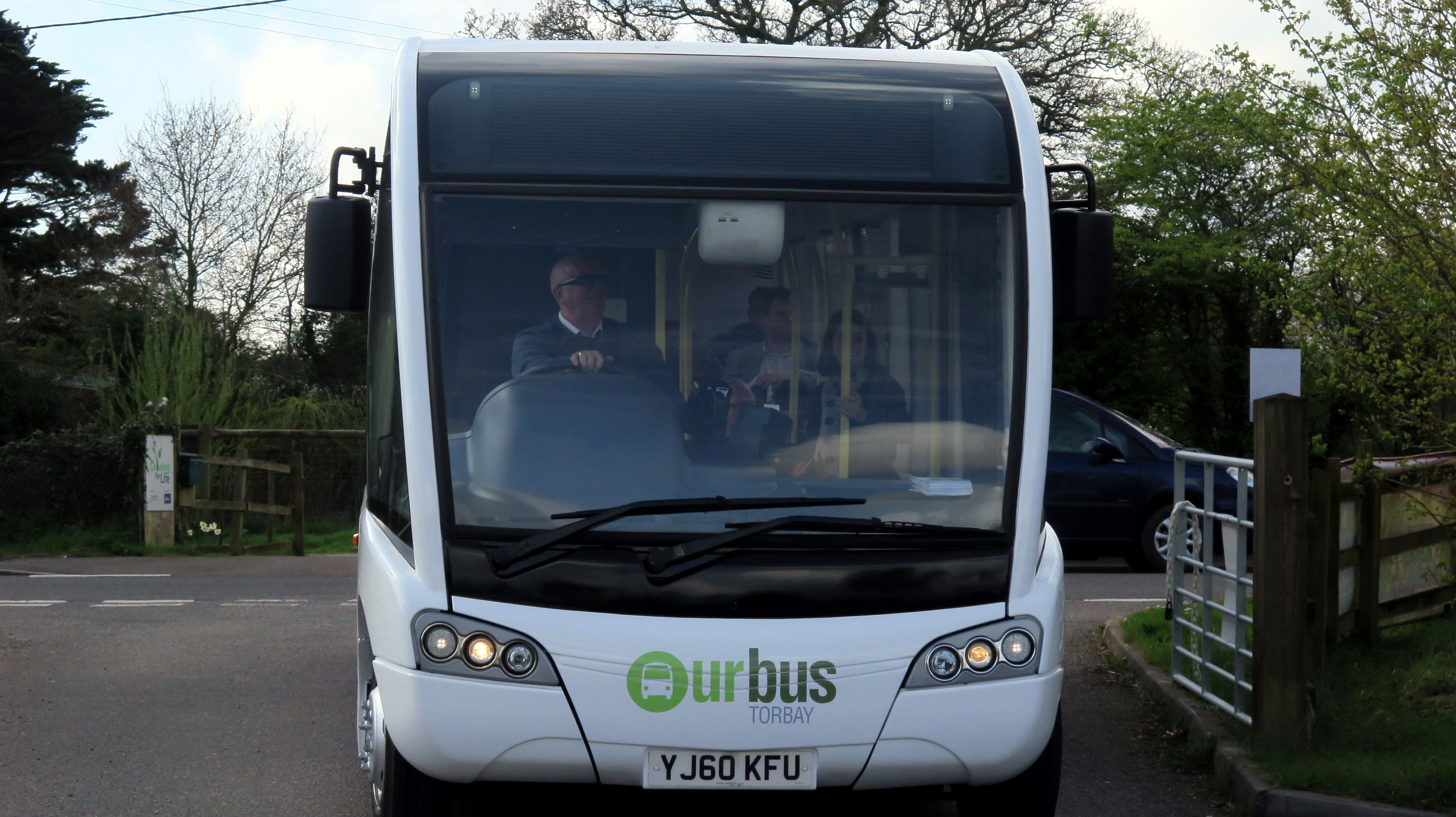 OurBus arrives and a new era begins!